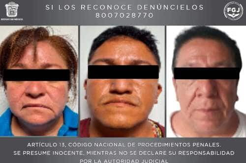 Atrapan en Jalisco a familia homicida del Edomex, luego de un año de cometer el crimen